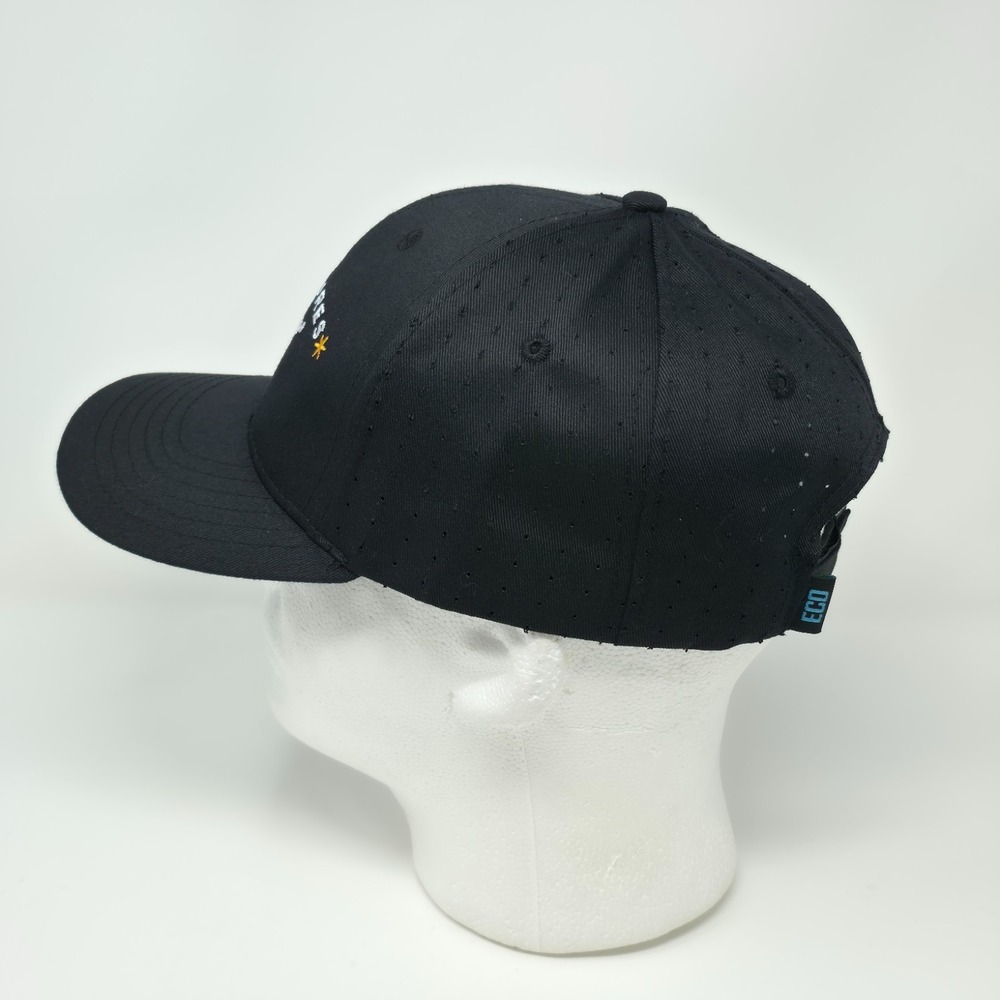 Adventures by Disney Black Hat‎ Baseball Cap Adjustable Strapback Embroidered - Picture 8 of 8